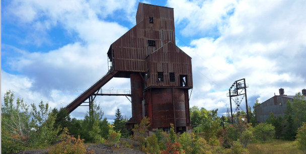 Ruins of the Osceola Mine Osceola Copper Mine Osceola Michigan